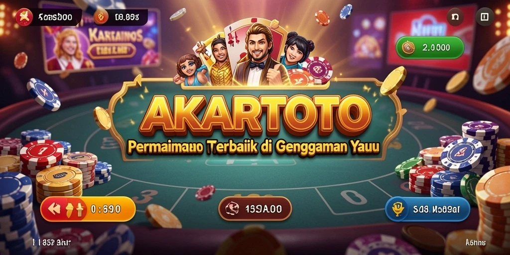 Tampilan menarik dari gameplay Kasino AKARTOTO yang penuh aksi dan keseruan.