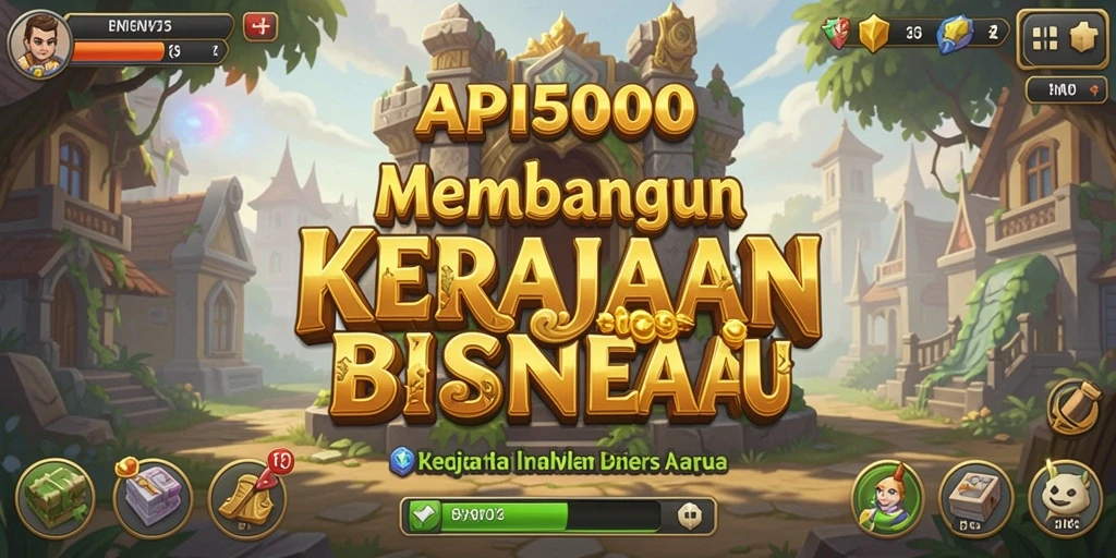 Screenshot gameplay API5000 menampilkan strategi bisnis yang menarik.