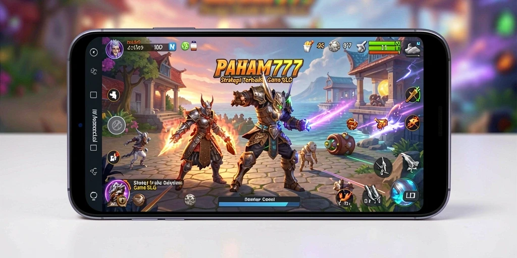 Tampilan gameplay menegangkan dalam PAHAM777 dengan strategi pertempuran yang mendalam.