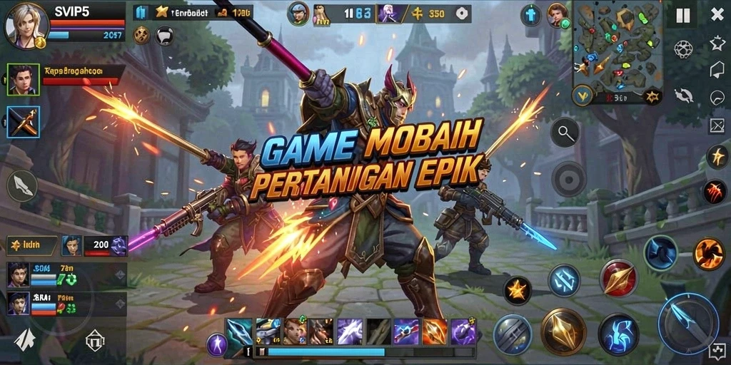 Gameplay seru dan menantang dalam SVIP5 yang memukau.