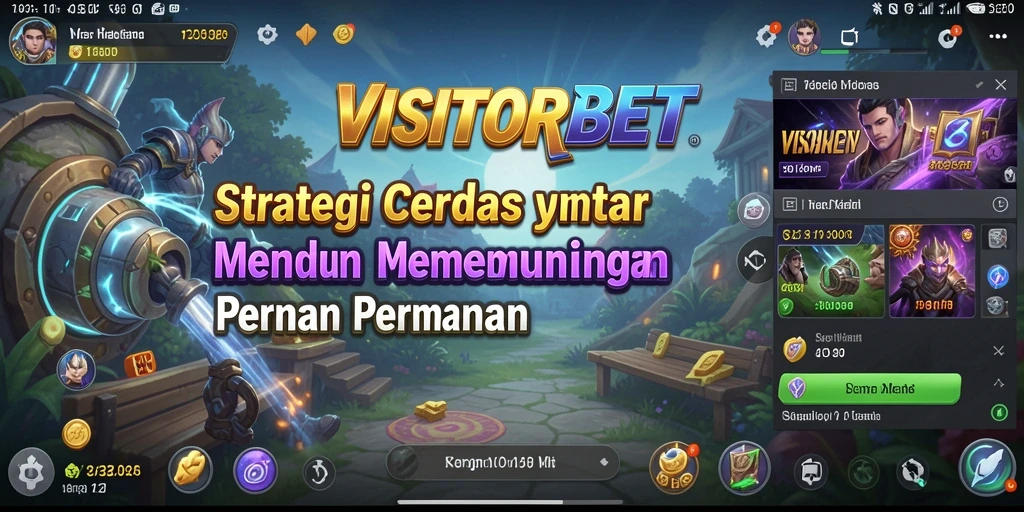 Tangkapan layar gameplay VISITORBET menunjukkan aksi strategi yang mendebarkan.